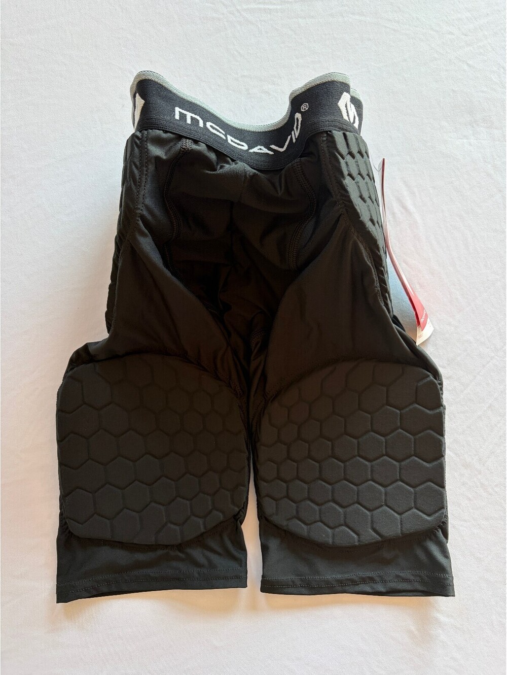 McDavid Youth Large HEX Thudd 737 Padded Compression Shorts Black NWT